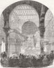 IRELAND. New church, Catholic University, Dublin 1856 old antique print
