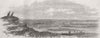 INDIA. Ganges, Kanpur 1857 old antique vintage print picture
