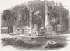 NEW ZEALAND. Emigrant's Cottage. Emigrants’, Otago  1851 old antique print