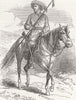 PAKISTAN. Peshawar Guide.  1857 old antique vintage print picture