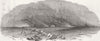 EGYPT. Of Nile-Simoom 1850 old antique vintage print picture