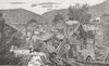 INDIA. Kashmir Earthquake. Ruins of Baramulla 1885 old antique print picture