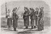CHINA. Imperial Mandarins & Soldiers 1864 antique vintage print picture