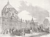 MEDICAL. General Magnan's, Val de Grace hospital 1851 old antique print