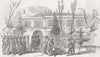 FRANCE. Coup. No 16-Arrest of Thiers 1851 old antique vintage print picture