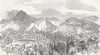 TURKEY. View of Buda and Kütahya 1851 old antique vintage print picture
