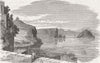 ITALY. Bagno of Nisida, Prison Carlo Poerio 1851 old antique print picture