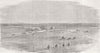 EGYPT. Races, Cairo. racecourse 1864 old antique vintage print picture