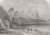 KILLARNEY. From Benedict’s New Opera, lily of  1862 old antique print picture