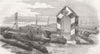 LONDON. Hango trophies, Woolwich Arsenal.  1856 old antique print picture