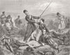 MILITARIA. Incident, present war 1856 old antique vintage print picture