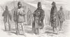 UKRAINE. Winter clothing for British troops, Crimea 1854 old antique print