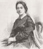 HAWAII. Civil War. Emma, Queen Dowager of 1865 old antique print picture