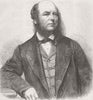 PORTRAITS. The Late Mr Wingrove Cooke 1865 old antique vintage print picture