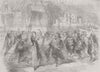ITALY. Meyerbeer’s L’Etoile du Nord, Royal Opera 1855 old antique print