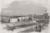 INDIA. Ft William-Kolkata 1857 old antique vintage print picture