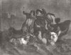 FINE ARTS. Passage, Styx to Dis 1856 old antique vintage print picture