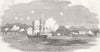SEVASTOPOL. Valorous chasing Russian ships into  1854 old antique print