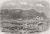 IRELAND. Wreck of Assaye, South coast 1867 old antique vintage print picture