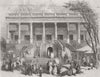 INDIA. Bank, Delhi 1857 old antique vintage print picture