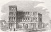GERMANY. Porta Nigra, Trier 1855 old antique vintage print picture