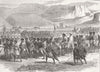 ETHIOPIA. Kassai, the King of Tigray's ambassador, arriving at Adigerat 1868
