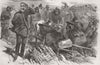 UKRAINE. Gens Airey, Jones & Simpson, Redan assault 1855 old antique print
