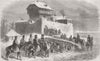 SWITZERLAND. Neuchâtel crisis. Mammertshofen Castle  1857 old antique print