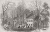 PENNSYLVANIA. Wheatland, James Buchanan, US President 1857 old antique print