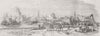 IRAQ. Mosul 1857 old antique vintage print picture