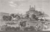INDIA. Lucknow, the Capital of Awadh 1856 old antique vintage print picture