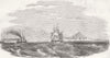 IRAN. Bushehr, Persian Gulf 1856 old antique vintage print picture