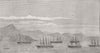 VIGO. 1st Spanish Republic. channel fleet Regatta 1874 old antique print