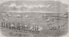 UKRAINE. Kinburnska. Shelling of 1855 old antique vintage print picture