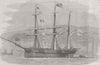 ARCTIC. Discovery ship Resolute 1856 old antique vintage print picture