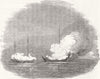 CHINA. Night, Nankin 1853 old antique vintage print picture
