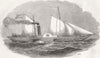 GERMANY. HRH Prince Albert  1844 old antique vintage print picture