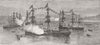 ISLE OF WIGHT. Osborne, harbour 1879 old antique vintage print picture