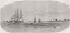 MADAGASCAR. Town & harbour of Tamatave, East Coast 1863 old antique print