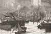 SWEDEN. Yachts retgurning after Stockholm Regatta 1885 old antique print