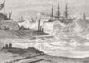 SOUTH AFRICA. Xhosa War. Signal Stn, Port Durnford 1879 old antique print