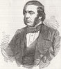 DURHAM. Digby Seymour, for Sunderland 1853 old antique vintage print picture