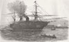 HANTS. Guards returning from Crimea, Portsmouth 1856 old antique print picture
