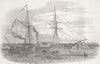 CHESHIRE. Govt iron ship, Birkenhead 1846 old antique vintage print picture