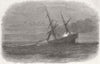 SOUTH AFRICA. Birkenhead wreck, Danger Point, Cape of Good Hope 1852 old print