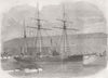 LIVERPOOL. Alexandra, exchequered by British Govt 1863 old antique print