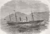 SOUTH AFRICA. Coonanbara, slipway, Table Bay 1863 old antique print picture