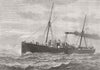 BOATS. Lady Burdett-Coutts Yacht Walrus 1879 old antique vintage print picture