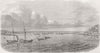INDIA. Expedition to Andaman Islands. Ship Pluto 1858 old antique print