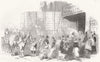 LONDON. Smithfield Club Christmas cows Show. Prize at Bazaar, Baker Street 1844